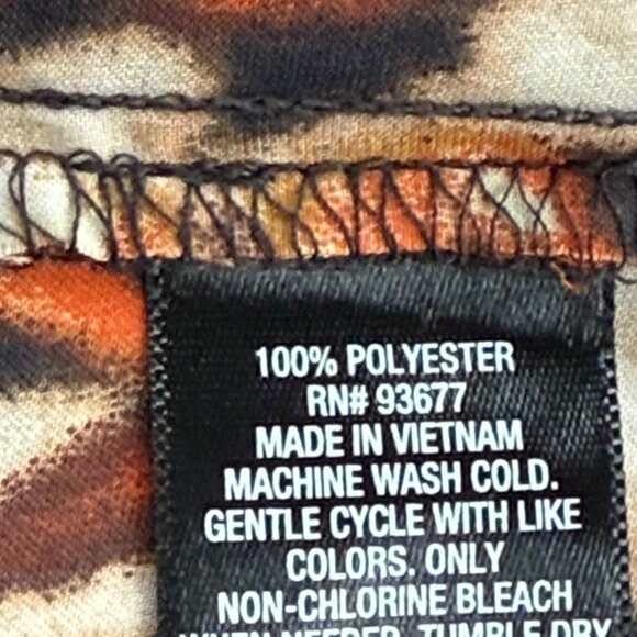 Worthington Women's Pullover Long Sleeve Multicolor Geometric Blouse Size XS NWT - Picture 9 of 11